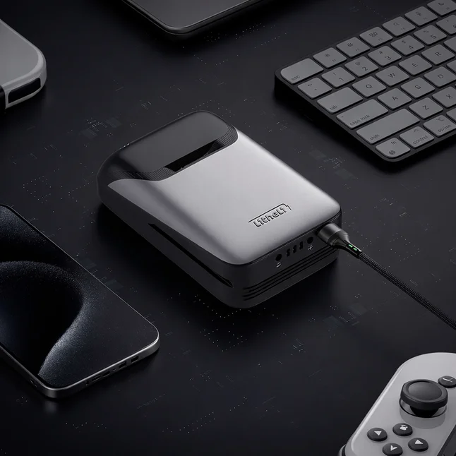 УМБ Litheli Power Bank 20000 mAh, 45 W, 4А, Fast Charge (U20BY15-0U000) — Photo 2