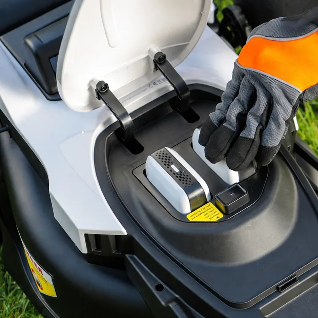 Акумуляторна газонокосарка Litheli, живлення від павербанків (УМБ Litheli Power Bank 20000 mAh, 45 W, 4А 2 шт в комплекті) — Photo 3