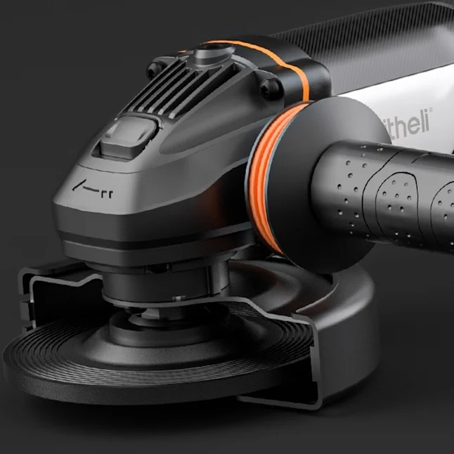 Акумуляторна кутова шліфмашина безщіткова Litheli, живлення від павербанку (УМБ Litheli Power Bank 20000 mAh, 45 W, 2А в комплекті) — Photo 2