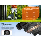 Акумуляторна газонокосарка Litheli, живлення від павербанку (УМБ Litheli Power Bank 20000 mAh, 45 W, 4А, 1 шт в комплекті) — Photo 12