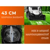 Аккумуляторная газонокосилка Litheli, питание от павербанков (УМБ Litheli Power Bank 20000 mAh, 45 W, 4А 2 шт в комплекте) — Photo 12