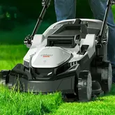 Акумуляторна газонокосарка Litheli, живлення від павербанків (УМБ Litheli Power Bank 20000 mAh, 45 W, 4А 2 шт в комплекті) — Photo 10