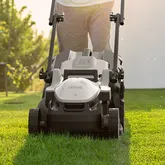 Акумуляторна газонокосарка Litheli, живлення від павербанку (УМБ Litheli Power Bank 20000 mAh, 45 W, 4А, 1 шт в комплекті) — Photo 10