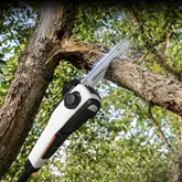 Висоторіз-кущоріз Litheli телескопічний, 340 мм, живлення від павербанку (УМБ Litheli Power Bank 20000 mAh, 45 W, 2,5 А в комплекті) — Photo 7