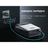 УМБ Litheli Power Bank 20000 mAh, 45 W, 4А, Fast Charge (U20BY15-0U000) — Photo 15