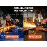 Акумуляторна кутова шліфмашина безщіткова Litheli, живлення від павербанку (УМБ Litheli Power Bank 20000 mAh, 45 W, 2А в комплекті) — Photo 9