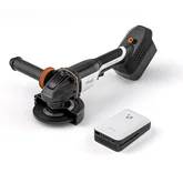 Акумуляторна кутова шліфмашина безщіткова Litheli, живлення від павербанку (УМБ Litheli Power Bank 20000 mAh, 45 W, 2А в комплекті) — Photo 5